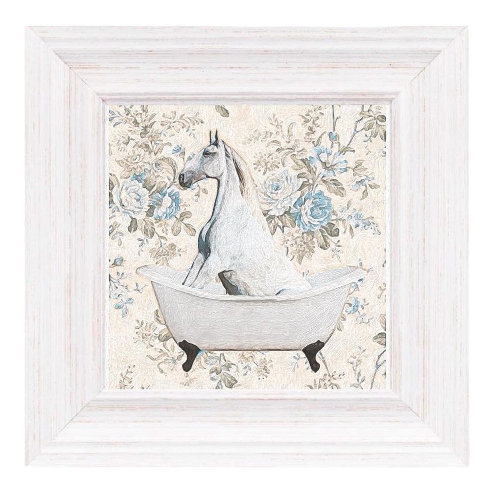Horse in Tub Wall Art